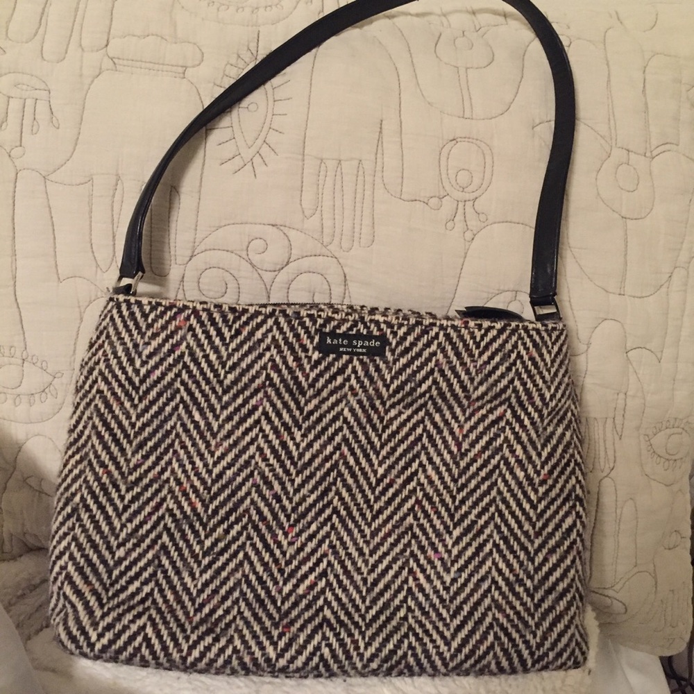 Vintage Kate spade tweed handbag